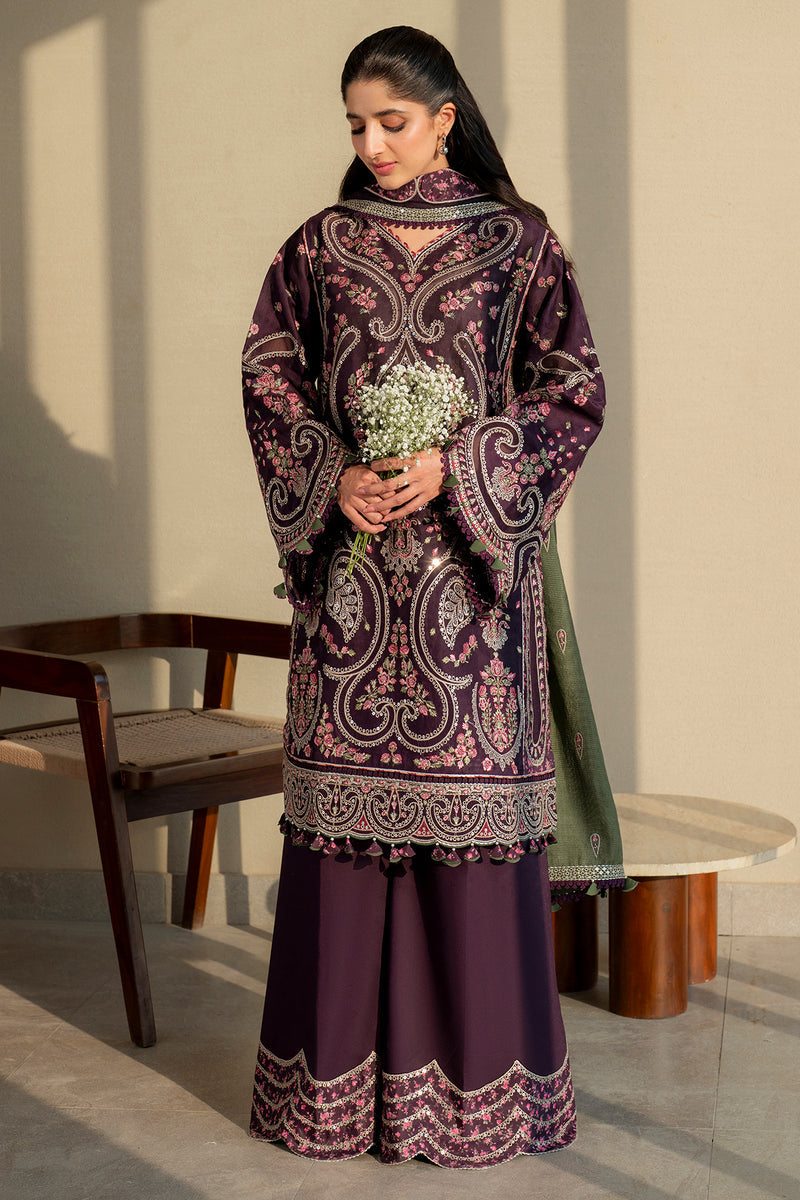 Jazmin | Shahkaar Luxury Lawn 25 | SL25-D6 - House Of Hania