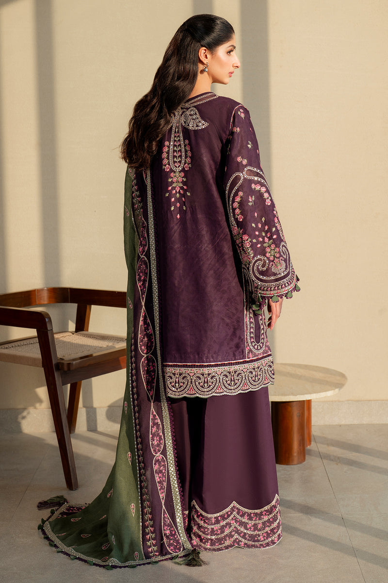 Jazmin | Shahkaar Luxury Lawn 25 | SL25-D6 - House Of Hania