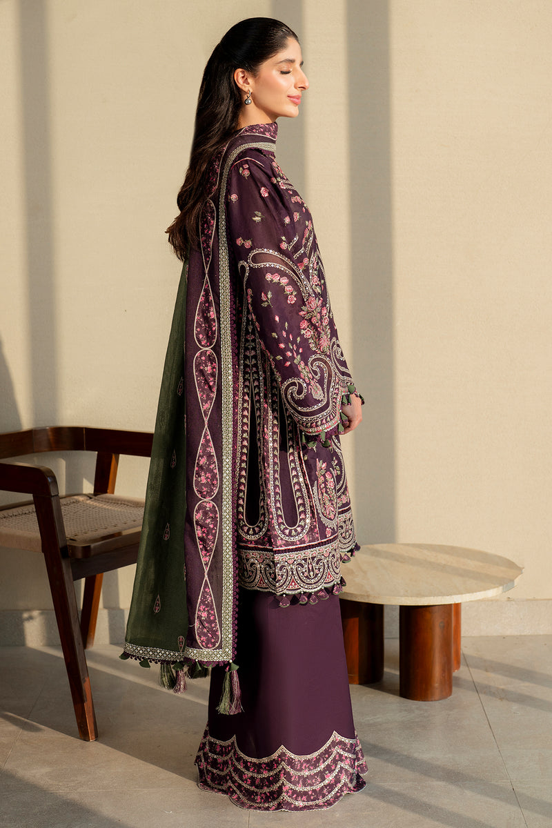 Jazmin | Shahkaar Luxury Lawn 25 | SL25-D6 - House Of Hania