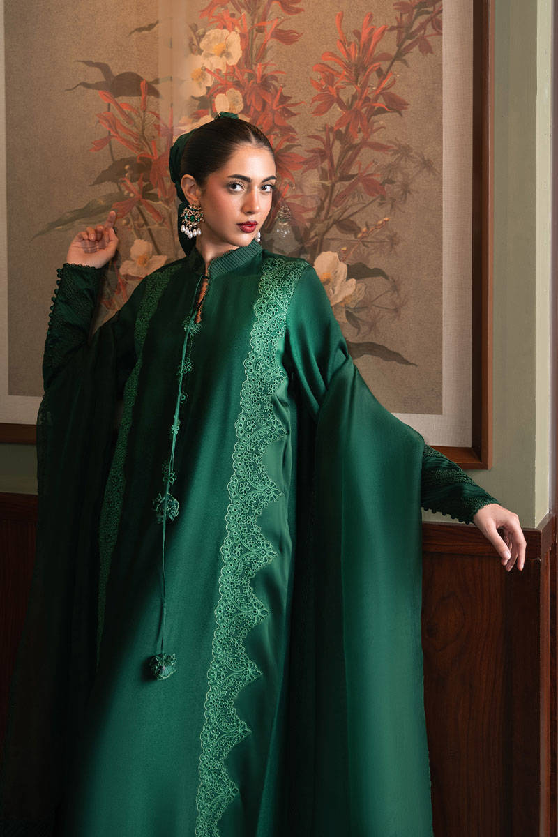 MNR | Chaye Coffee Luxury Pret | Aurora Emerald - House Of Hania