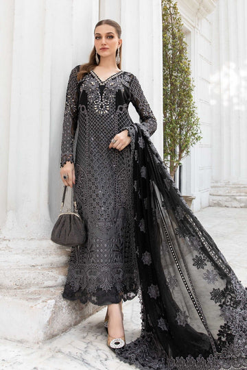 Maria B | Chiffon Formals 24 | Chiffon Suit | MPC-24-101 - House Of Hania