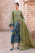 Maria B | Luxury Lawn 25 | D-2501-A - House Of Hania