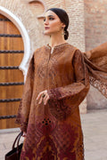 Maria B | Luxury Lawn 25 | D-2501-B - House Of Hania
