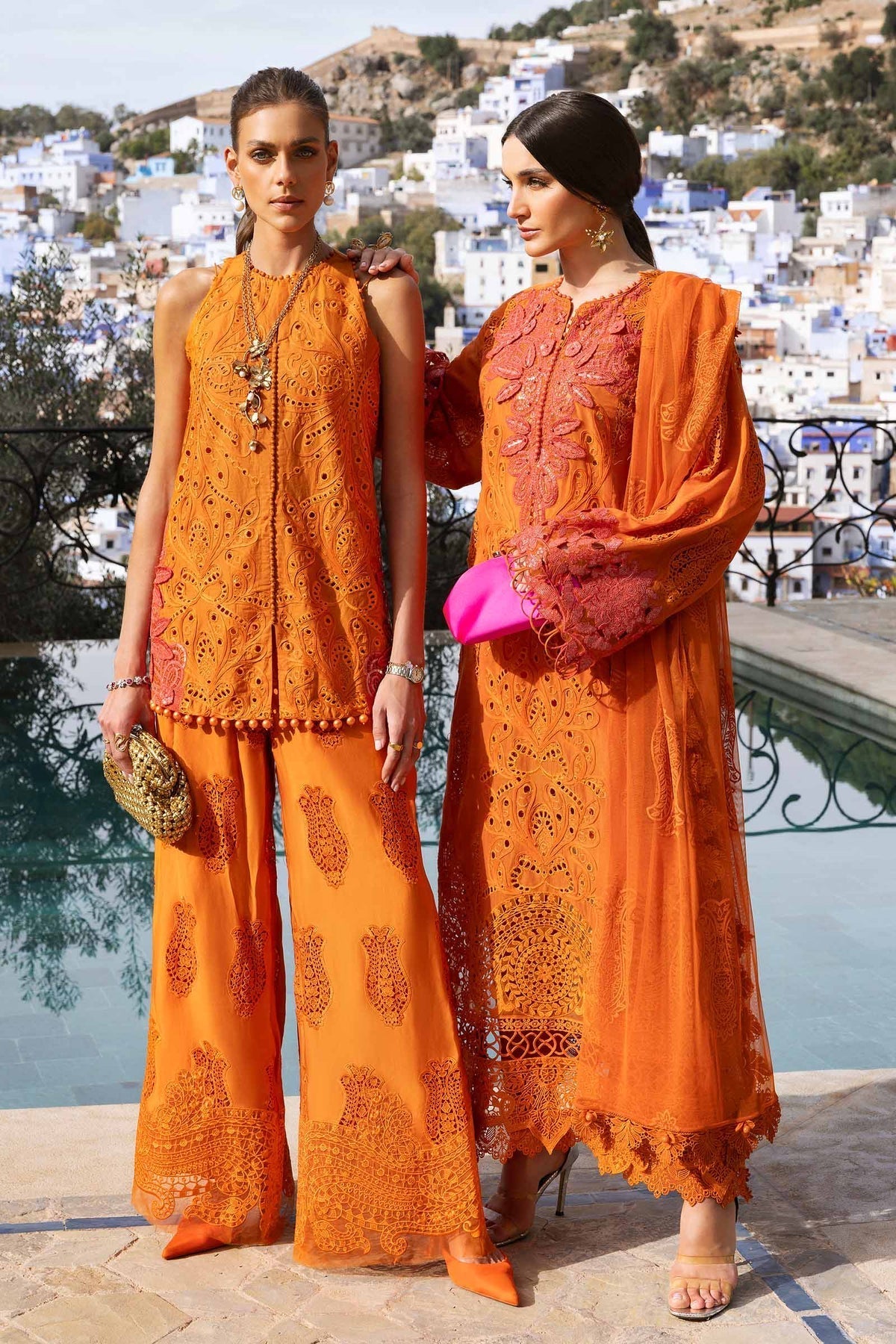 Maria B | Luxury Lawn 25 | D-2505-B - House Of Hania