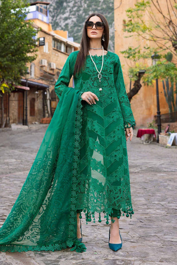 Maria B | Luxury Lawn 25 | D-2508-B - House Of Hania