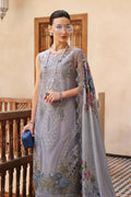 Maria B | Luxury Lawn 25 | D-2509-B - House Of Hania