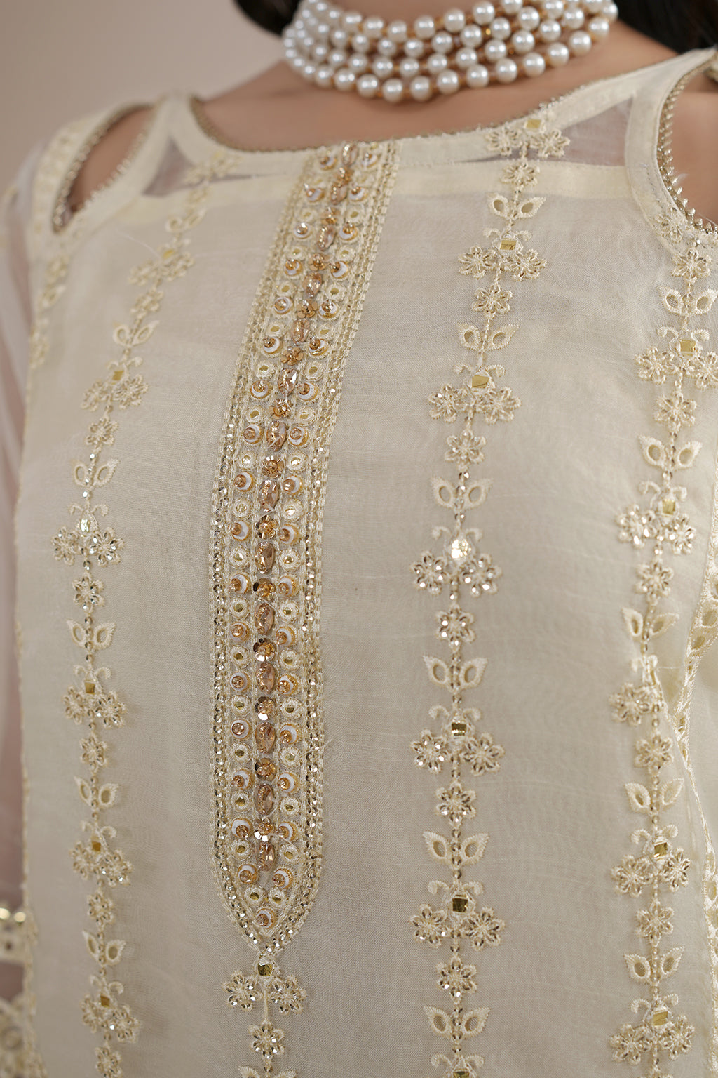 Maryams | Embellished Pret |  Kiara - House Of Hania