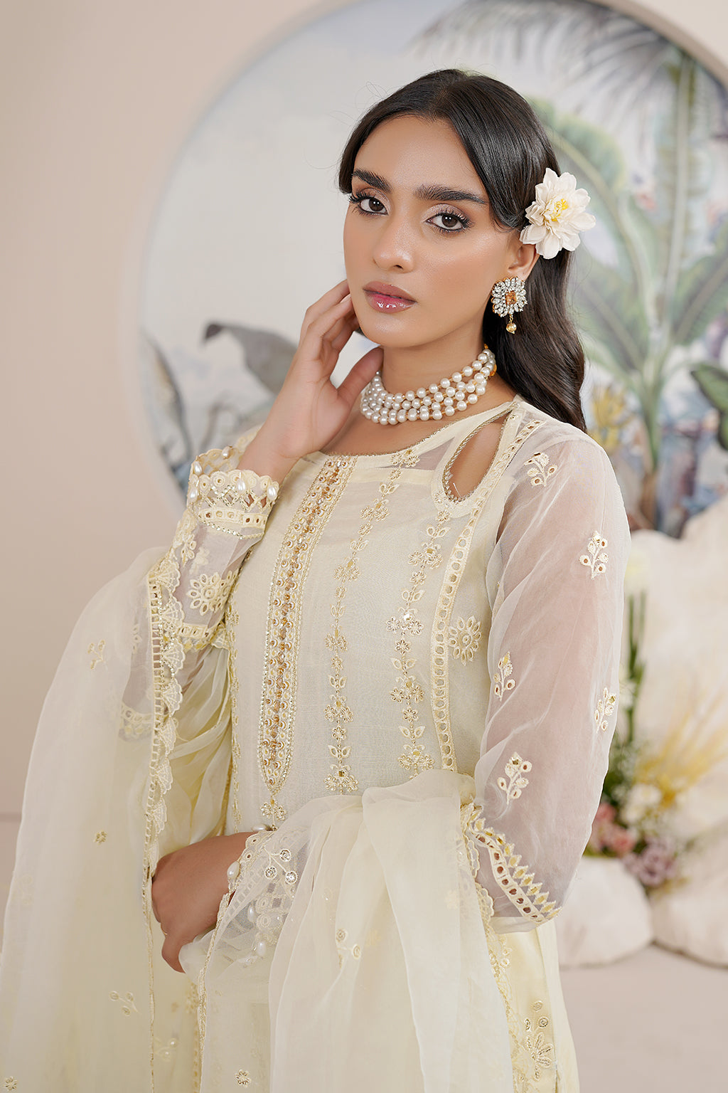 Maryams | Embellished Pret |  Kiara - House Of Hania