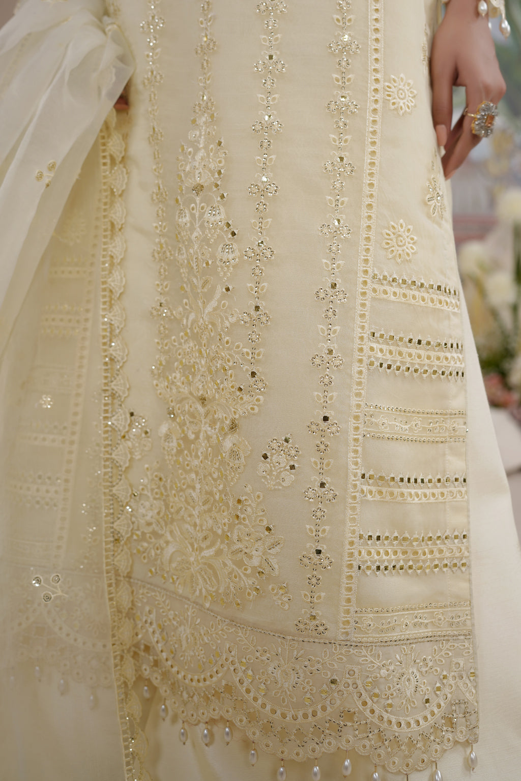 Maryams | Embellished Pret |  Kiara - House Of Hania