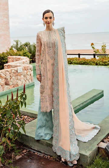 Maryum N Maria | Ariya Premium Chiffon | OLIVIA - FW-23519 - House Of Hania