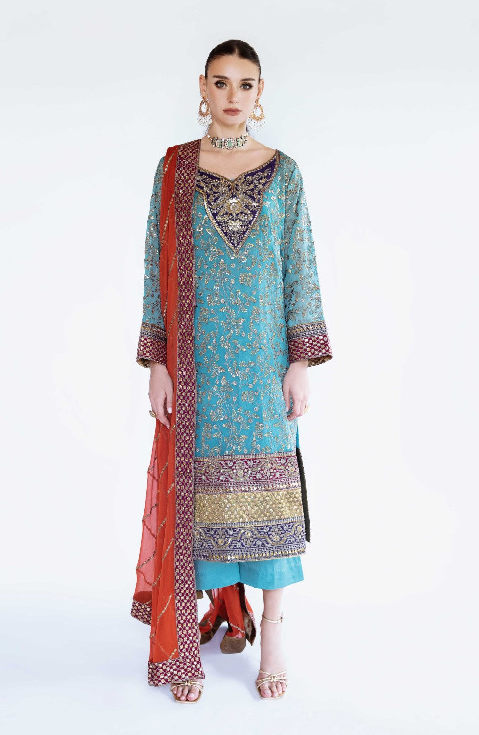 Maryum N Maria | Azal Formals | CHIFFON ADRIE - FS40015 - House Of Hania