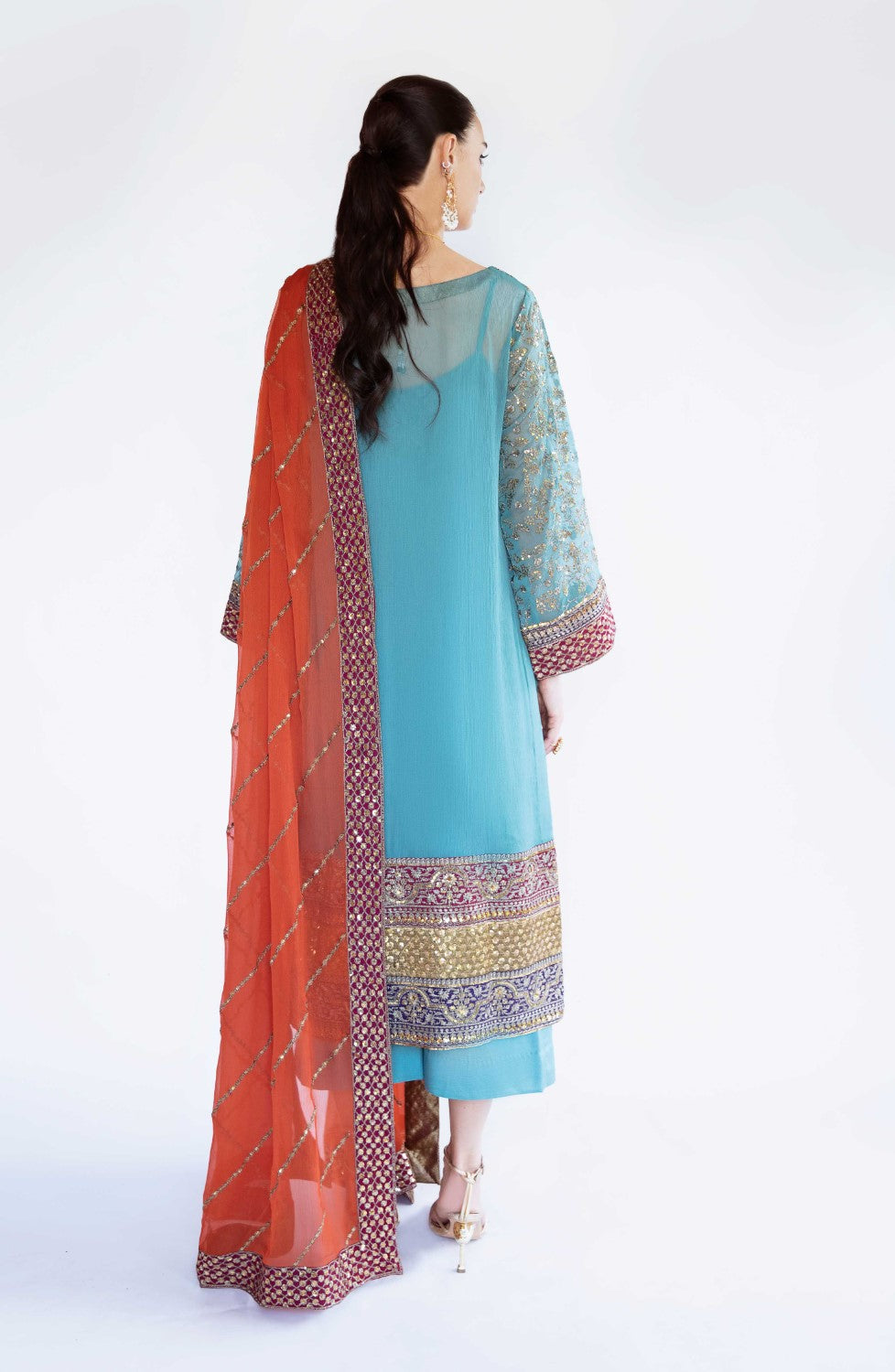 Maryum N Maria | Azal Formals | CHIFFON ADRIE - FS40015 - House Of Hania