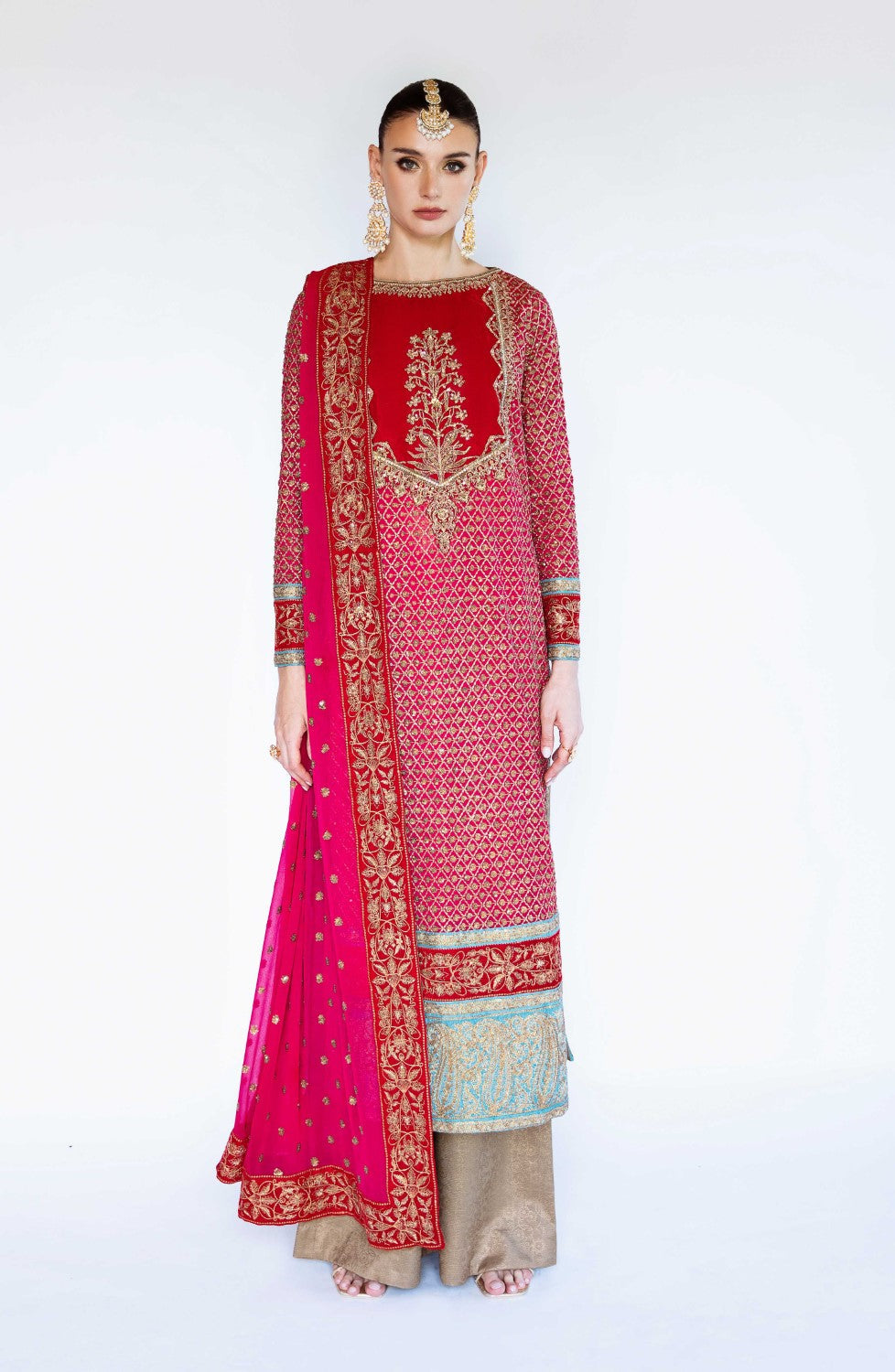 Maryum N Maria | Azal Formals | CHIFFON ALETA - FS40019 - House Of Hania