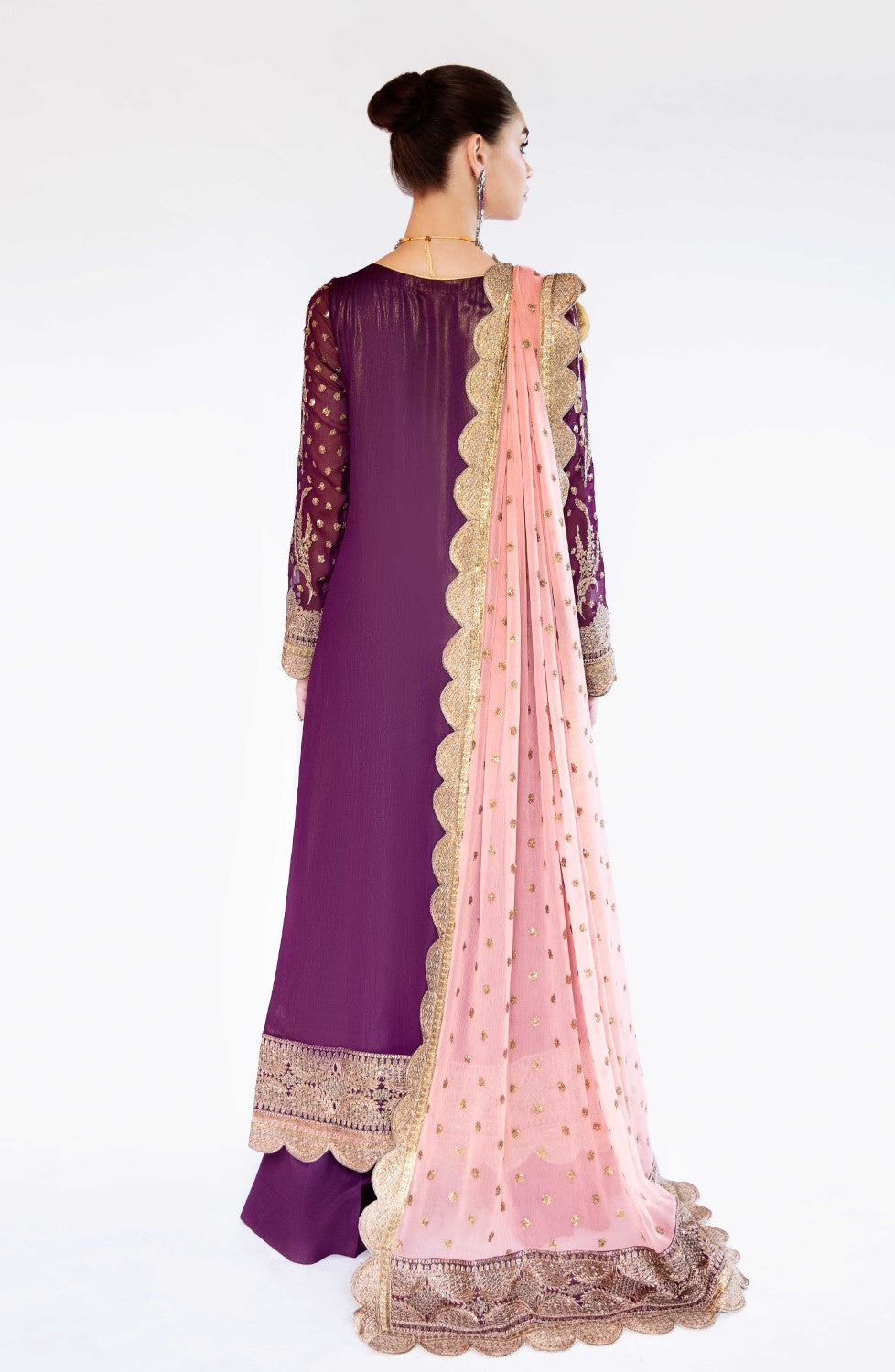 Maryum N Maria | Azal Formals | CHIFFON ANOUK - FS40018 - House Of Hania