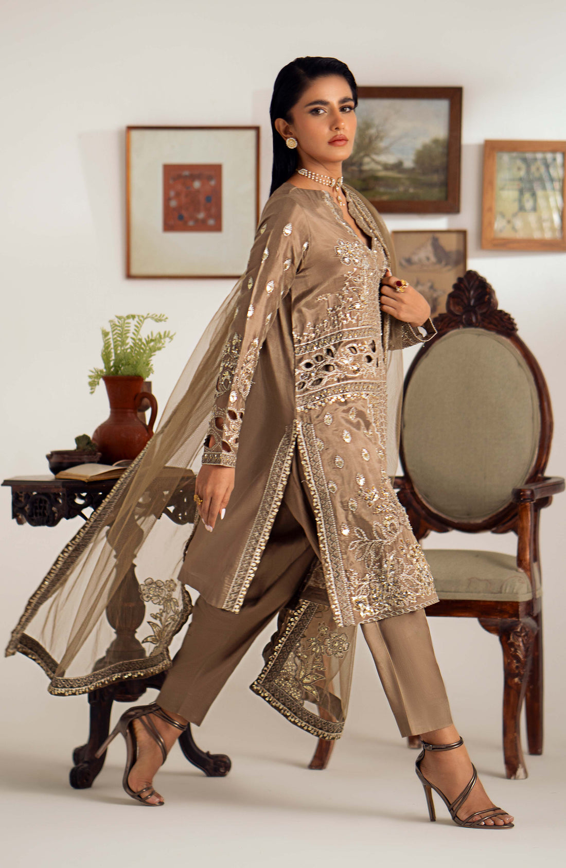 Maryum N Maria | Dastan Formals | ARELA - MS40029 - House Of Hania