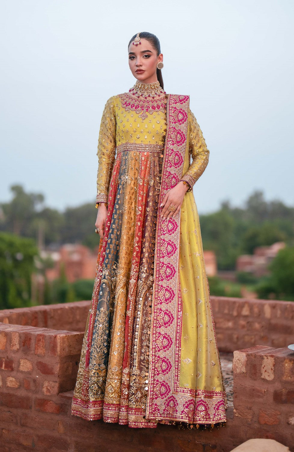 Maryum N Maria | Gul Posh Wedding Formals | PAKEEZA - MS40069 - House Of Hania