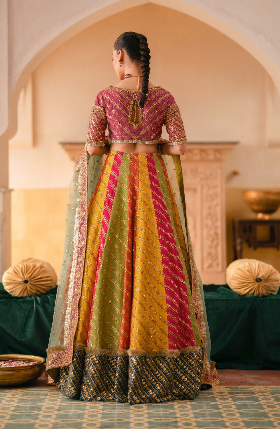 Maryum N Maria | Gul Posh Wedding Formals | SITARA BEGUM - MS40064 - House Of Hania