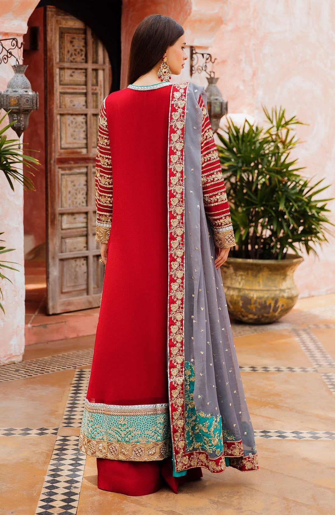 Maryum N Maria | Luxury Formals | ROMINA - FS40004 - House Of Hania