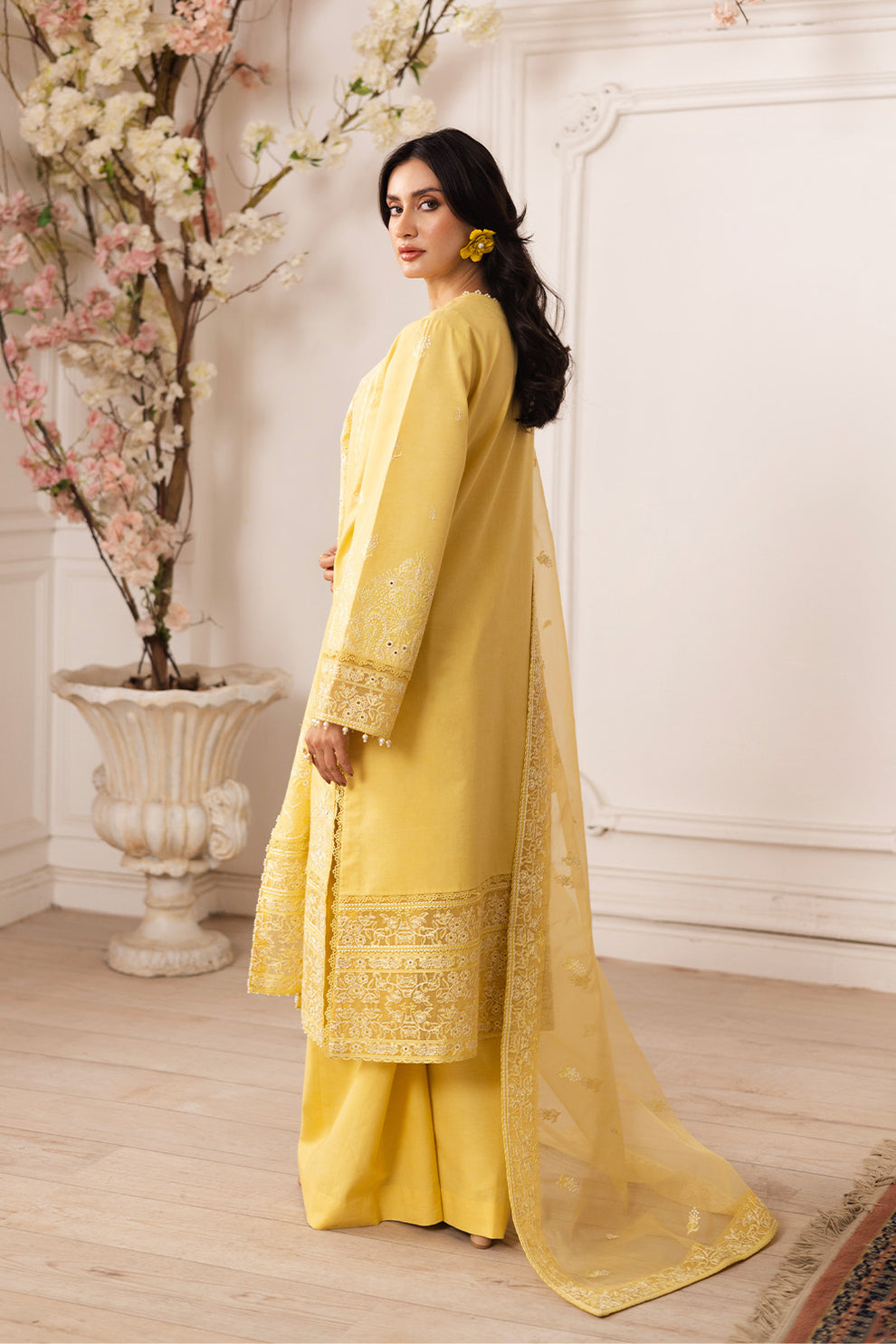 Maryum N Maria | Mira Luxury Lawn | MINA - FS50111 - House Of Hania