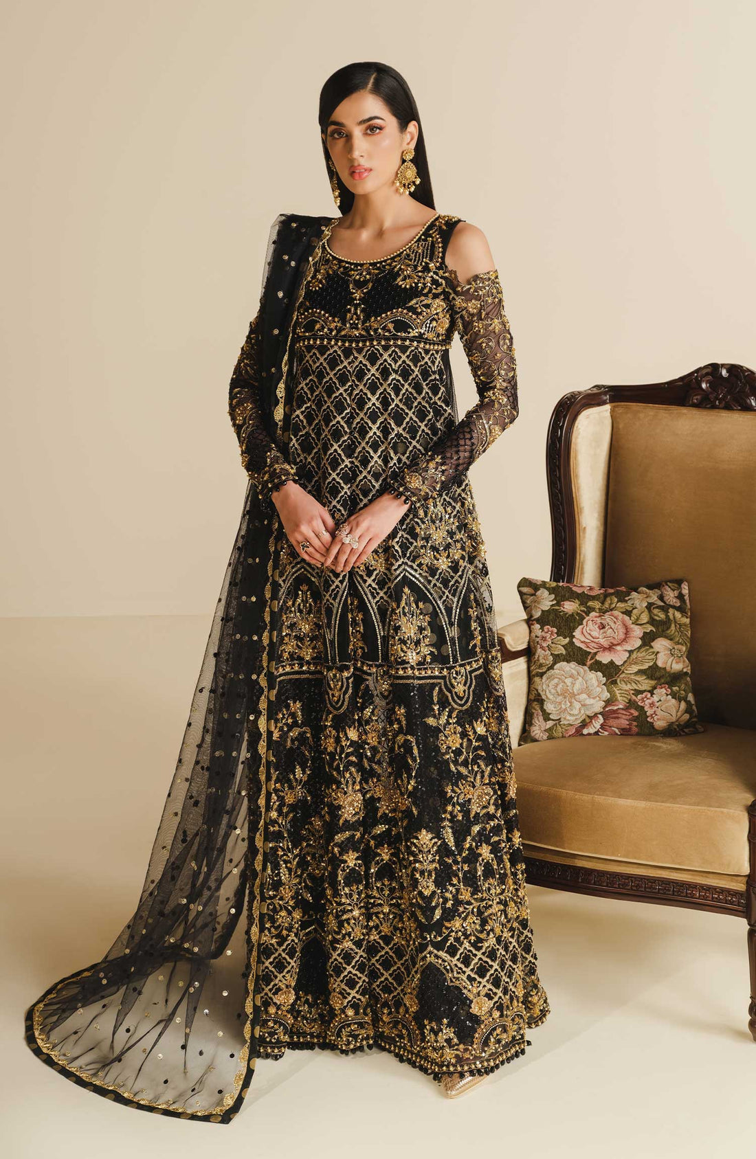 Maryum N Maria | Signature Maxi 24 | Formal Dress - Heroine (MFG-0023) - House Of Hania