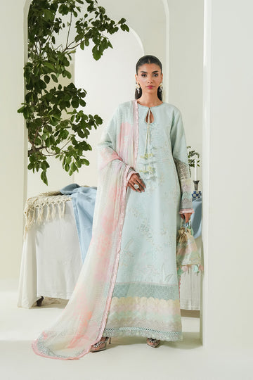 Maryum N Maria | Soiree Lawn |Soothing Sea - House Of Hania