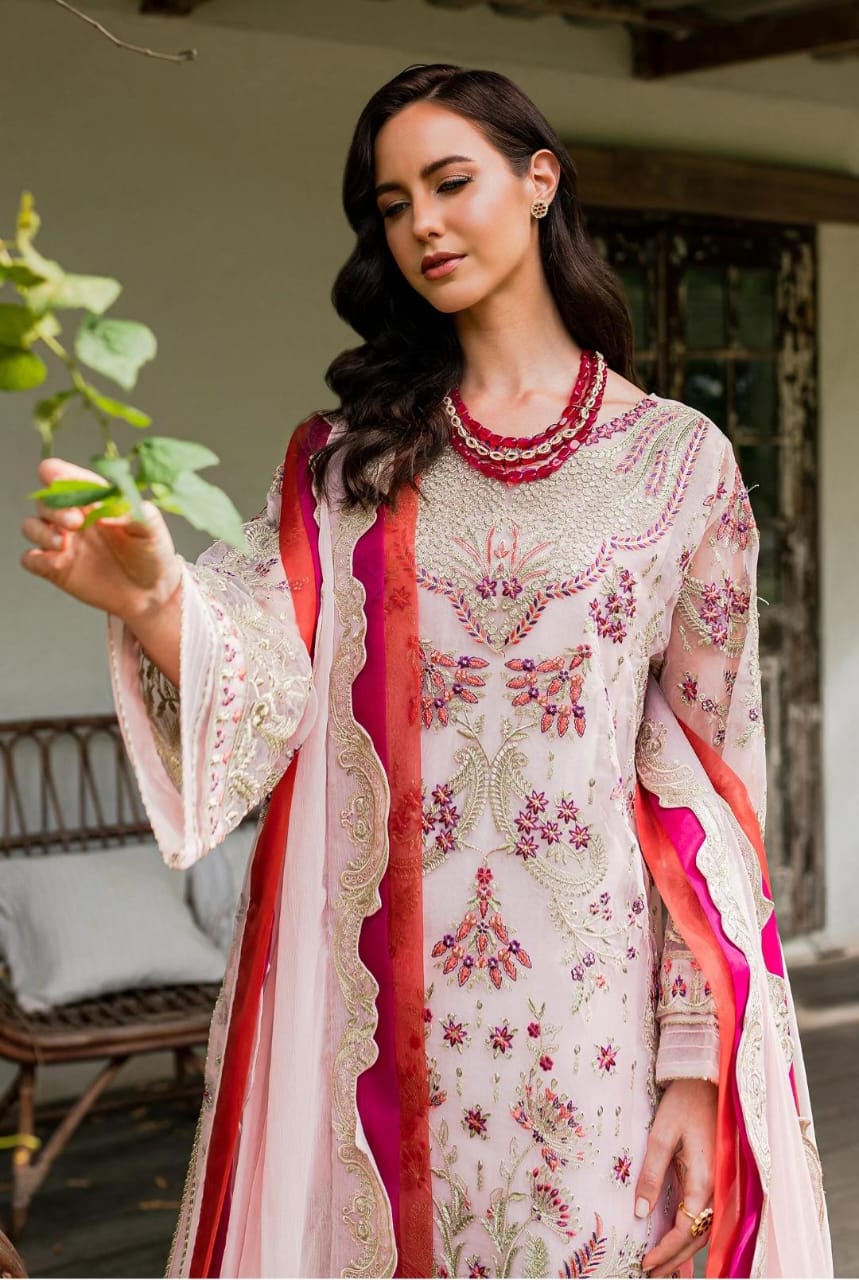 Maryum N Maria | Sorina Luxury Chiffon 23 | Potpurri (MW23-501) - House Of Hania