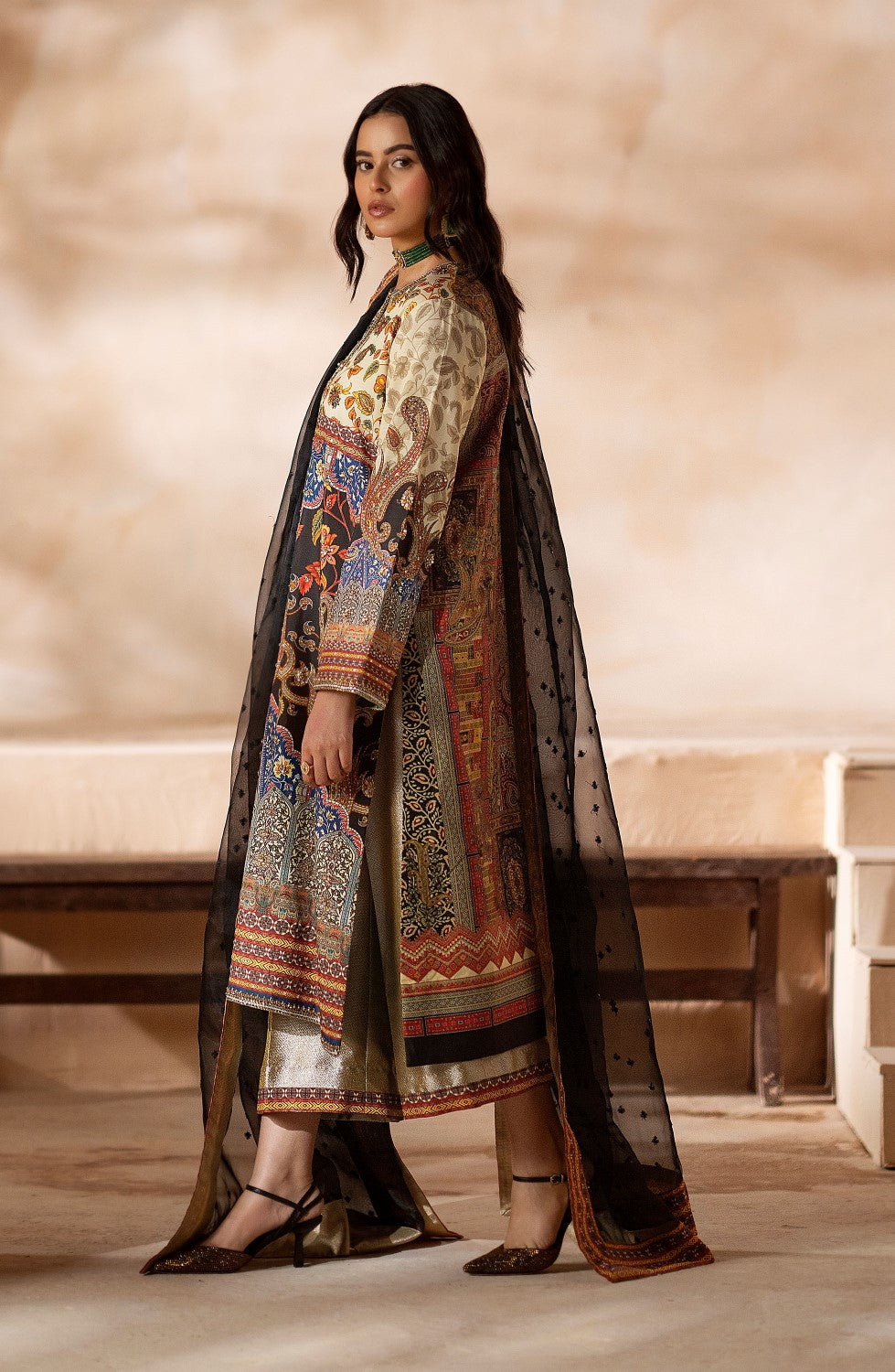 Maryum N Maria | Zeil Winter | CHUTKI - MS40097 - House Of Hania