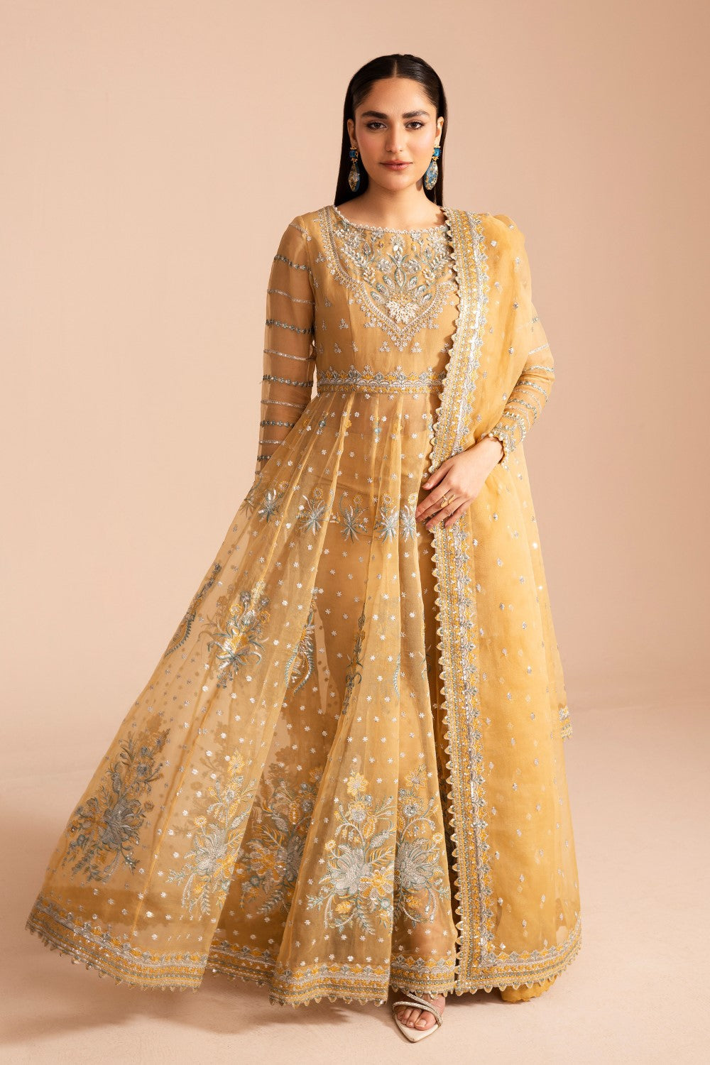 Maryum N Maria | Zircon Formals | JAHANANA - MS40074 - House Of Hania