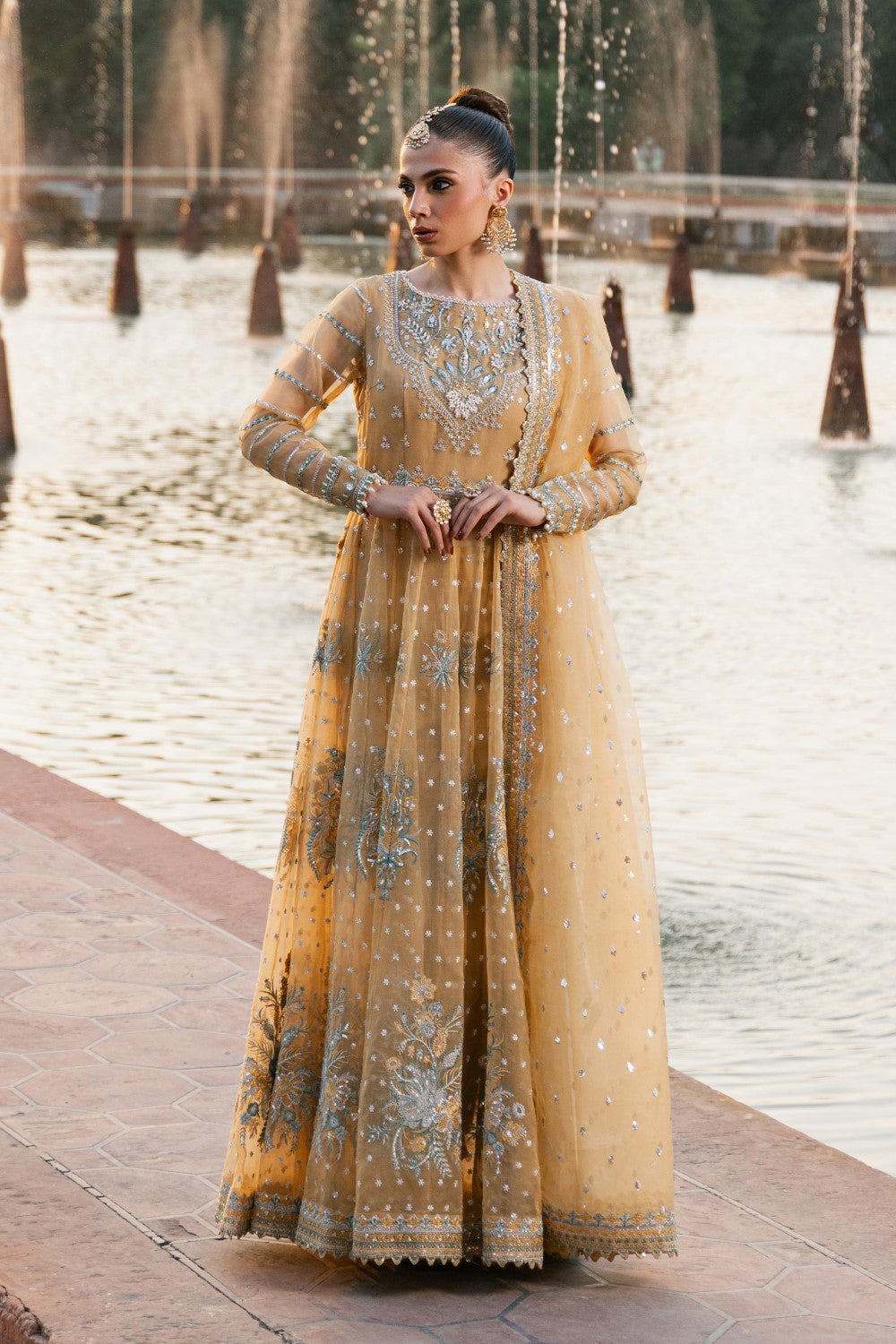 Maryum N Maria | Zircon Formals | JAHANANA - MS40074 - House Of Hania