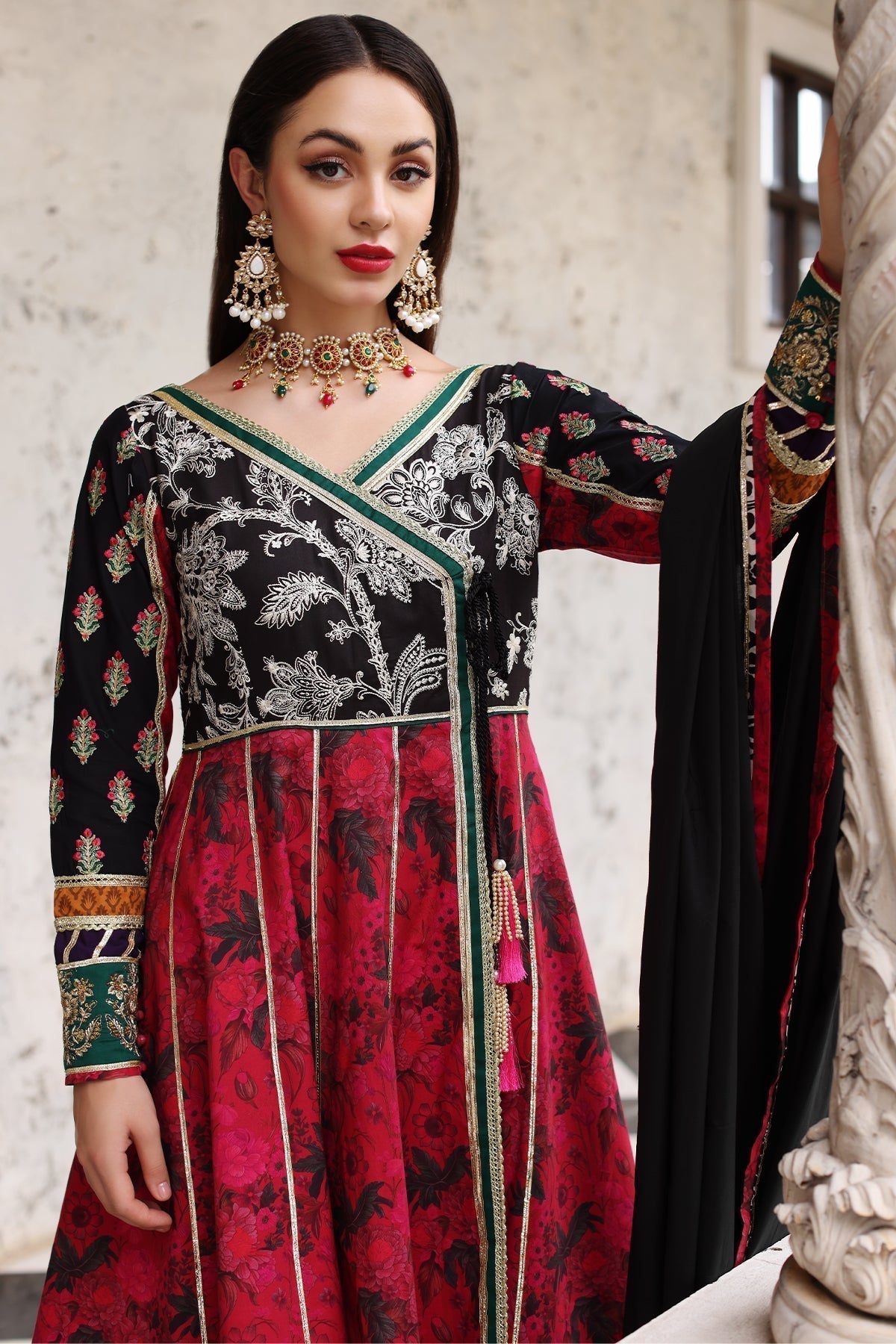 Mina Kashif | Festive Lawn | Anarkali - House Of Hania
