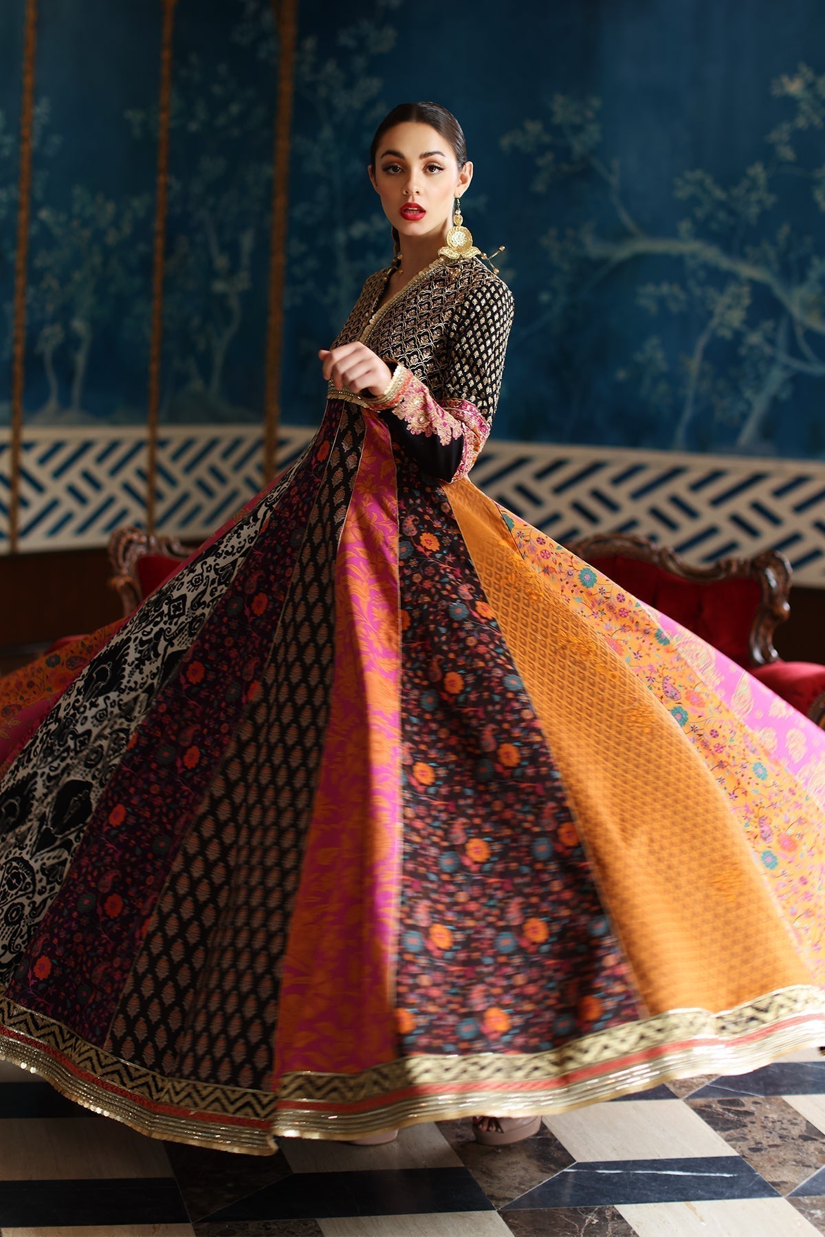 Mina Kashif | Festive Lawn | Misty - House Of Hania