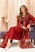 Motifz-4116-YAREN EMBROIDERED BEMBERG CHIFFON - House Of Hania