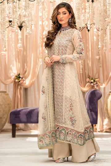 Motifz-4117-AMAYA EMBROIDERED ORGANZA - House Of Hania