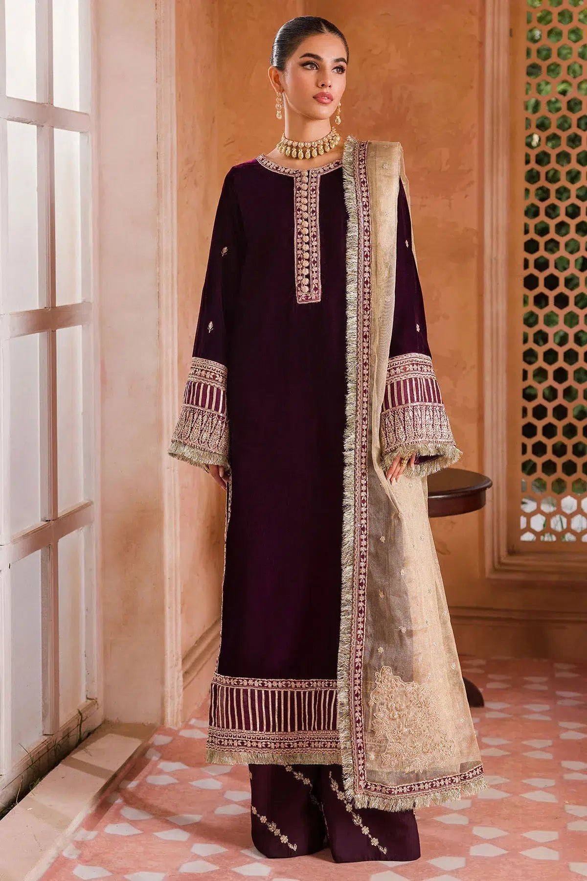 Motifz | Grand Velour Velvet Collection | 4402 - House Of Hania