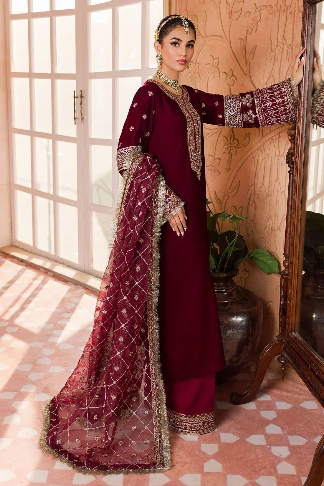 Motifz | Grand Velour Velvet Collection | 4407 - House Of Hania