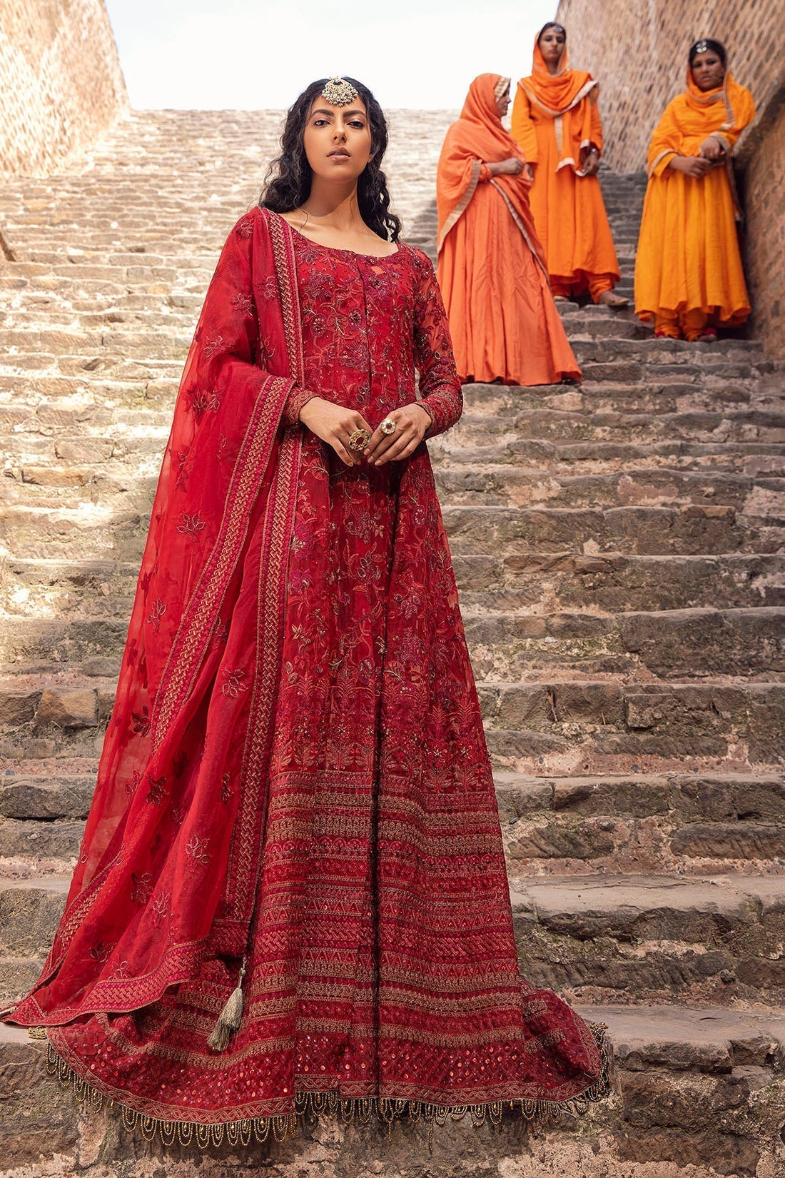 Motifz | Luxury Wedding Formals | 2763-MERLOT - House Of Hania