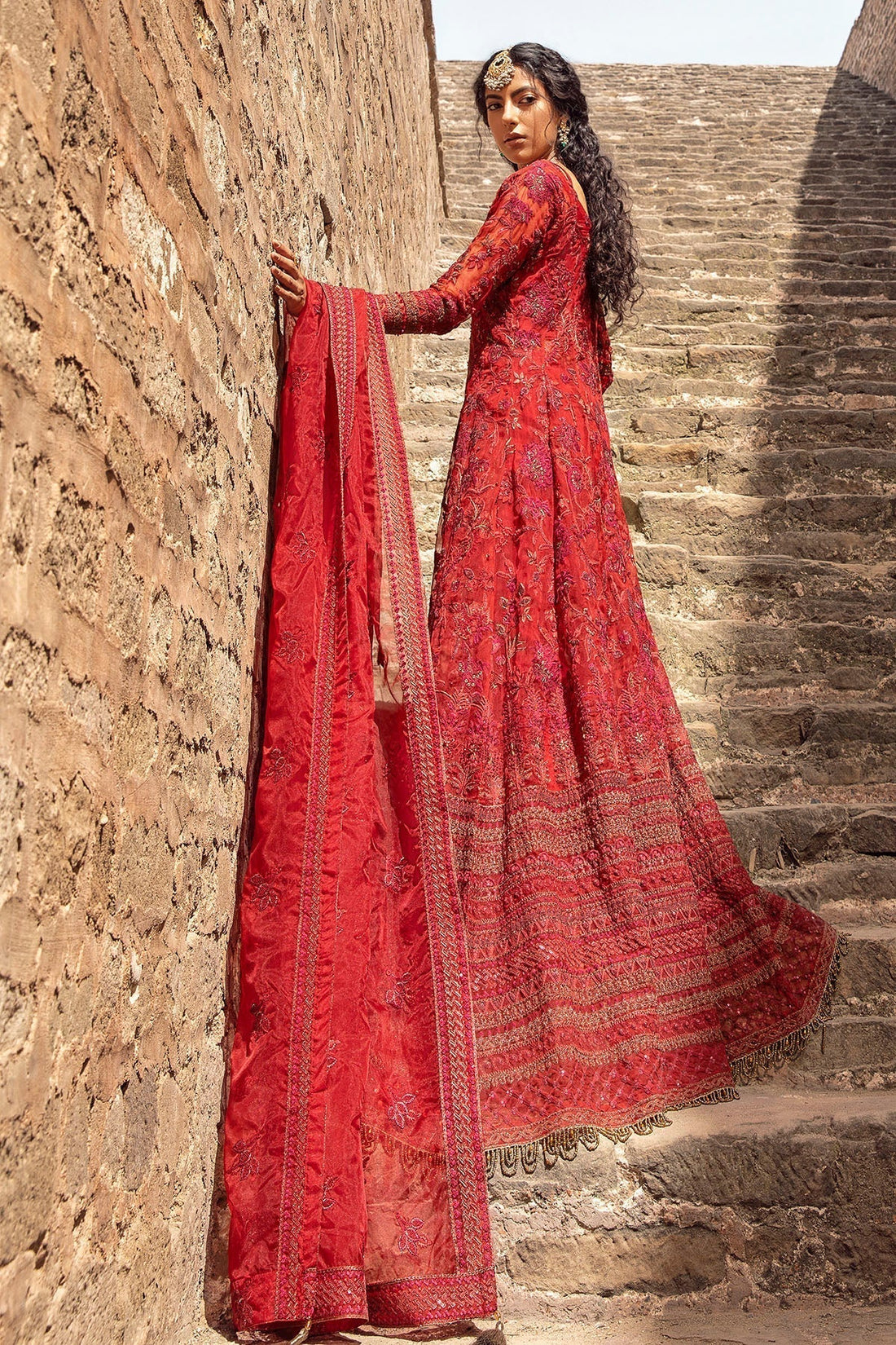 Motifz | Luxury Wedding Formals | 2763-MERLOT - House Of Hania