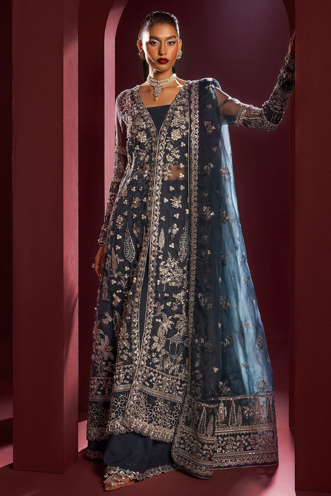 Motifz | Luxury Wedding Formals | 4931-YASNA - House Of Hania