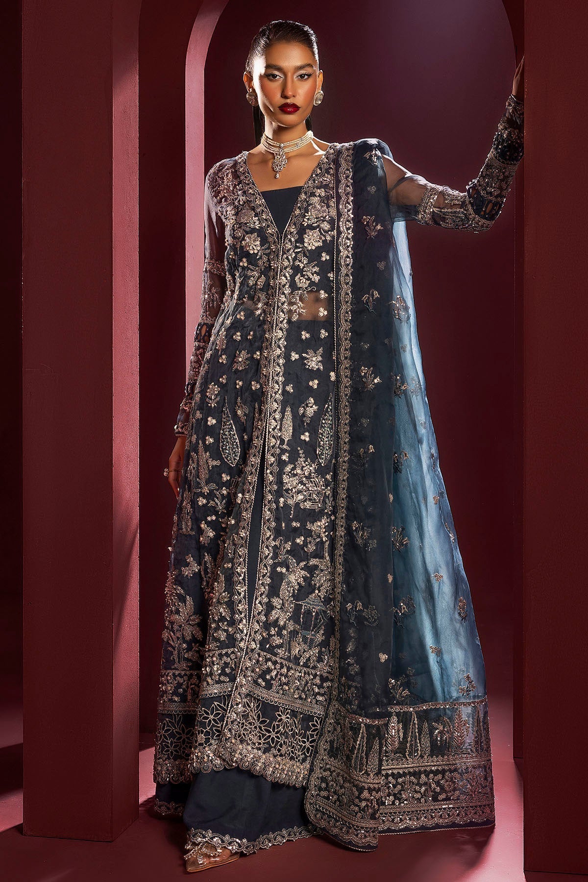 Motifz | Luxury Wedding Formals | 4931-YASNA - House Of Hania