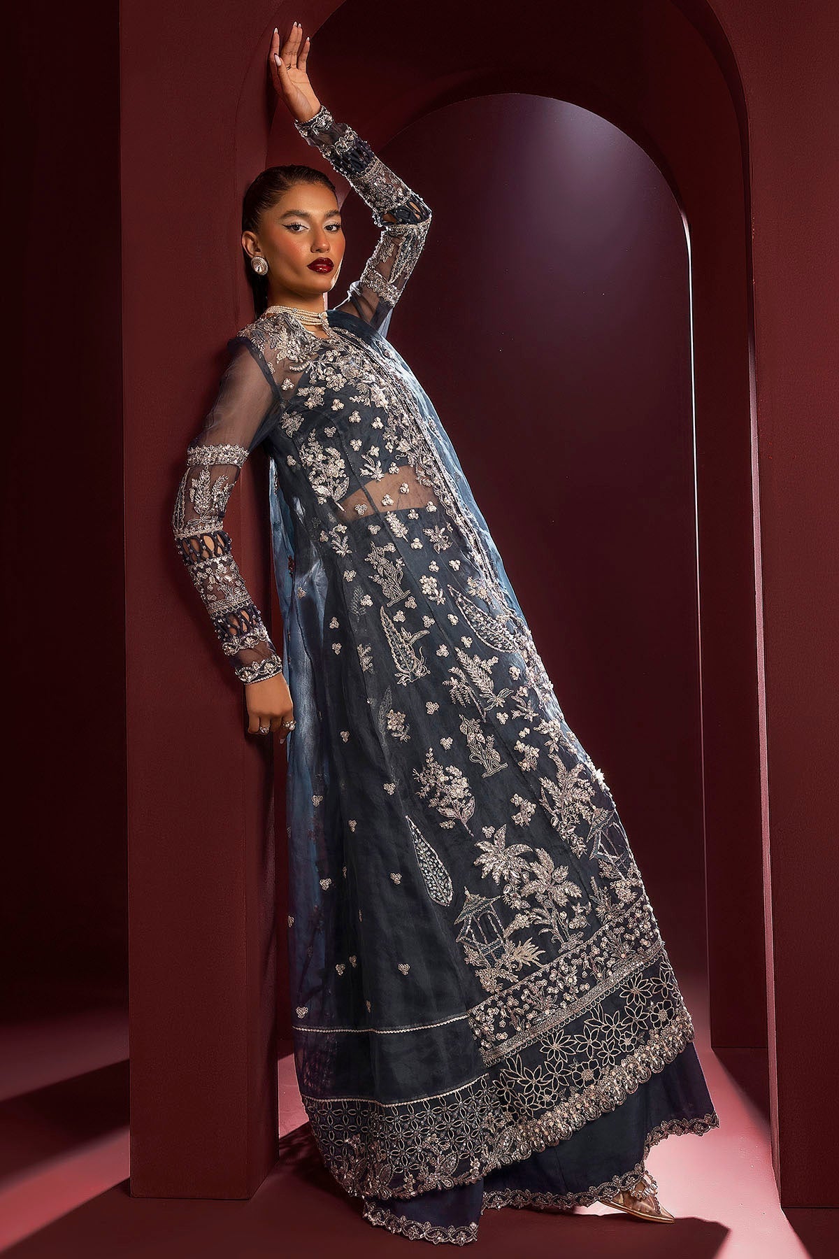 Motifz | Luxury Wedding Formals | 4931-YASNA - House Of Hania