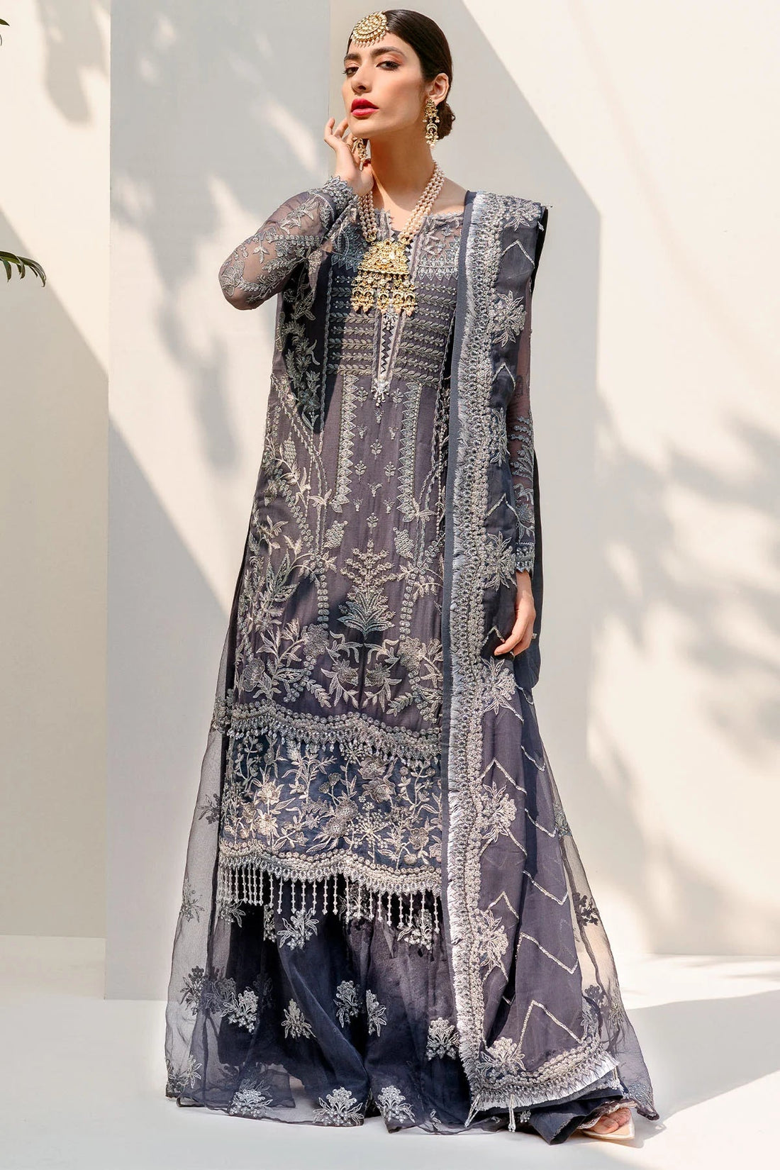 Motifz | Premium Embroidered Formals 24 | 3190 - House Of Hania