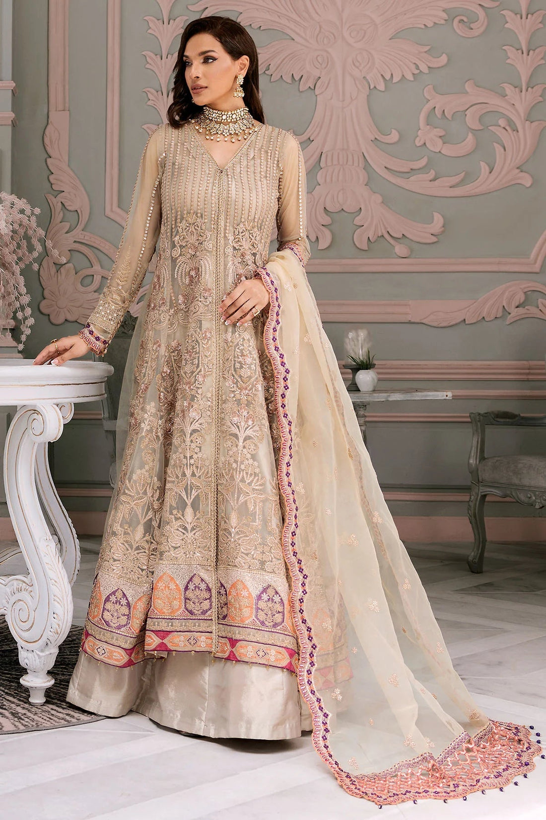 Motifz | Premium Embroidered Formals 24 | 3391 - House Of Hania