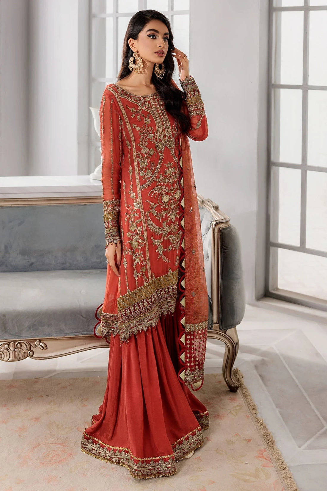 Motifz | Premium Embroidered Formals 24 | 3392 - House Of Hania