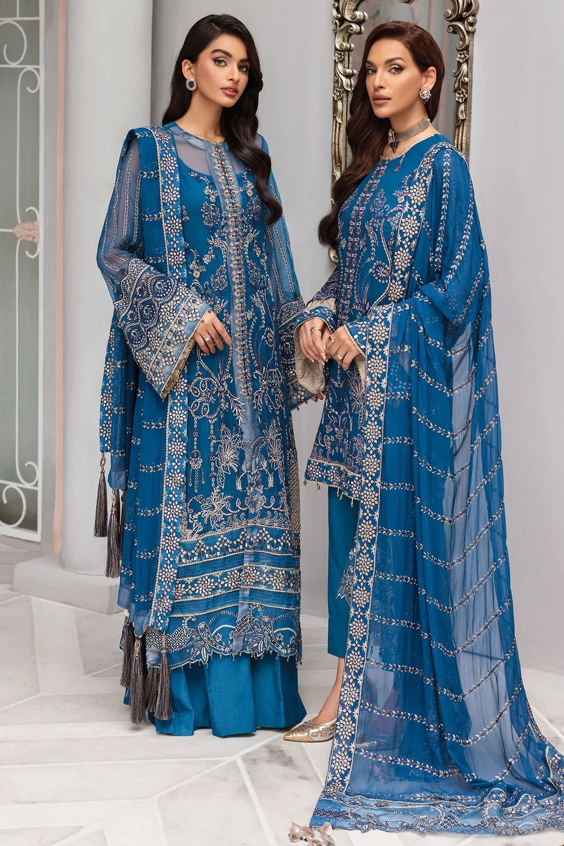 Motifz | Premium Embroidered Formals 24 | 3395 - House Of Hania