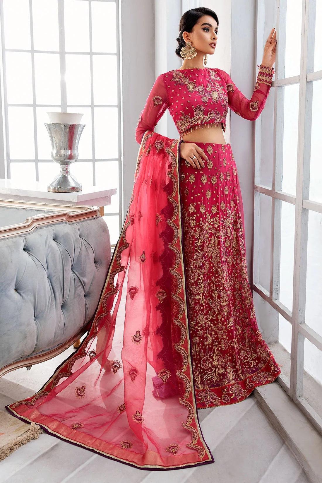 Motifz | Premium Embroidered Formals 24 | 3397 - House Of Hania