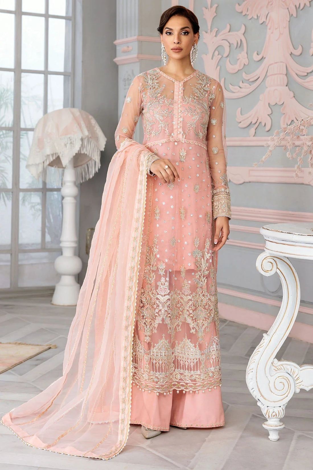 Motifz | Premium Embroidered Formals 24 | 3399-IRIS - House Of Hania