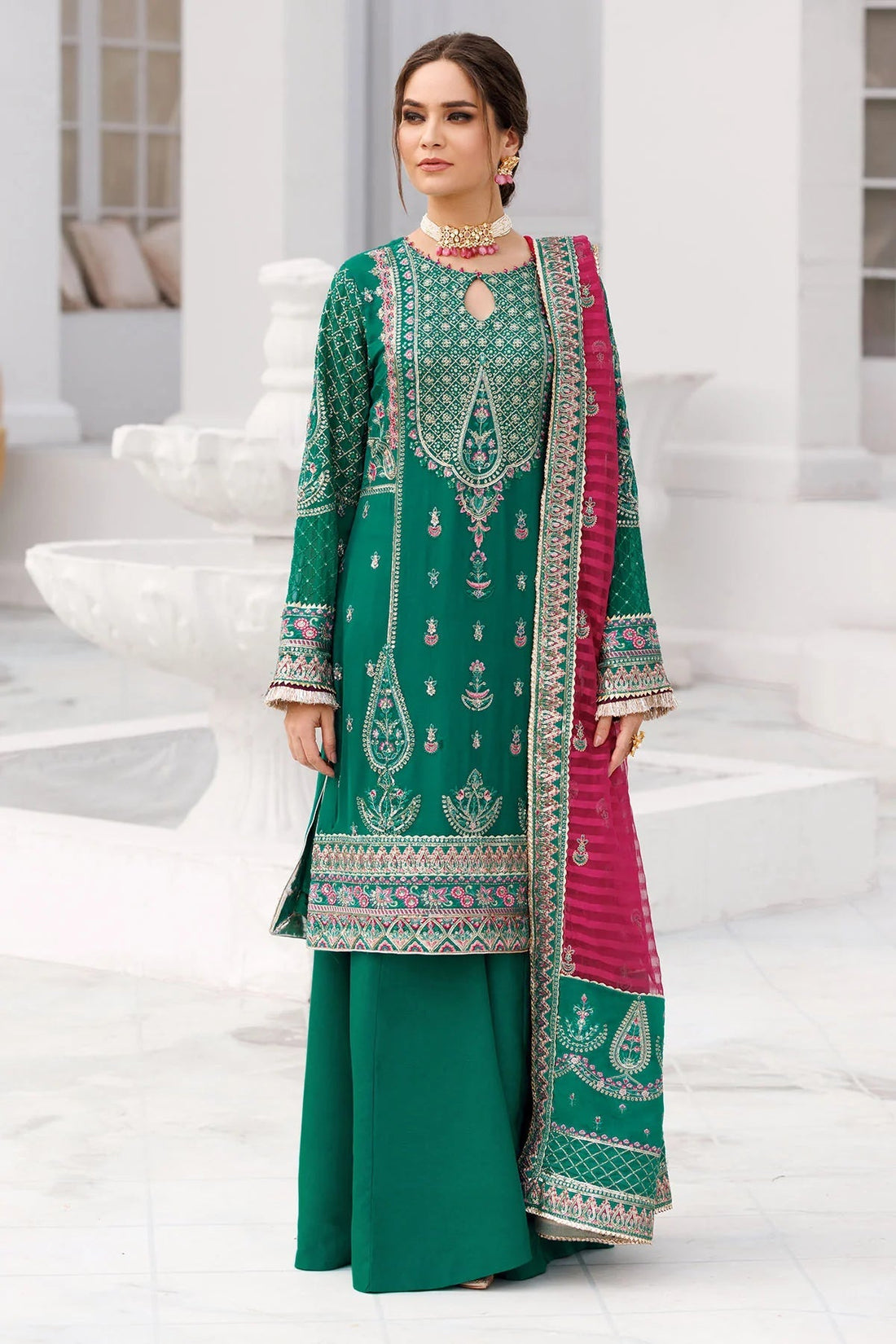 Motifz | Premium Embroidered Formals 24 | 3465 - House Of Hania