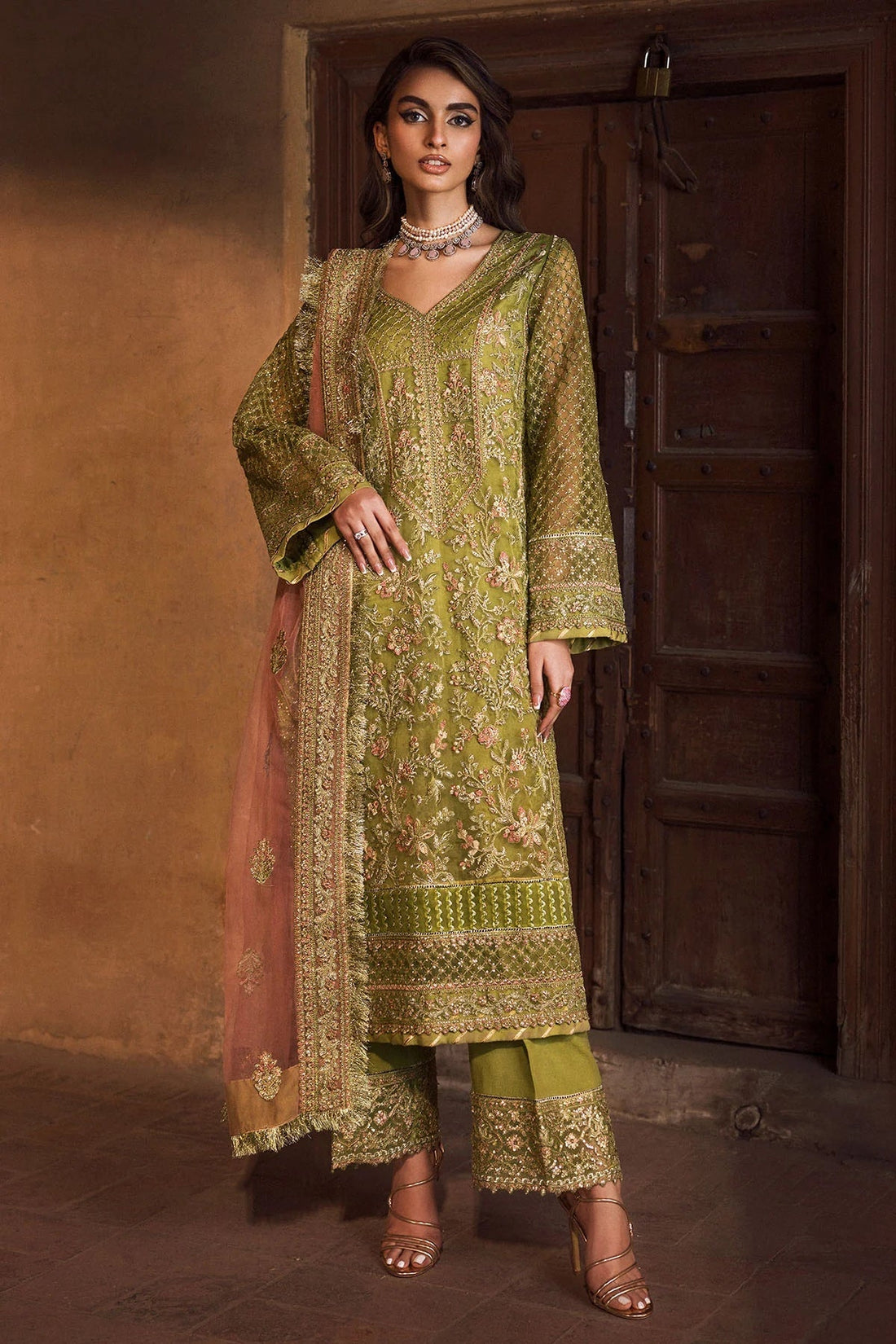 Motifz | Premium Embroidered Formals 24 | 4125 - House Of Hania