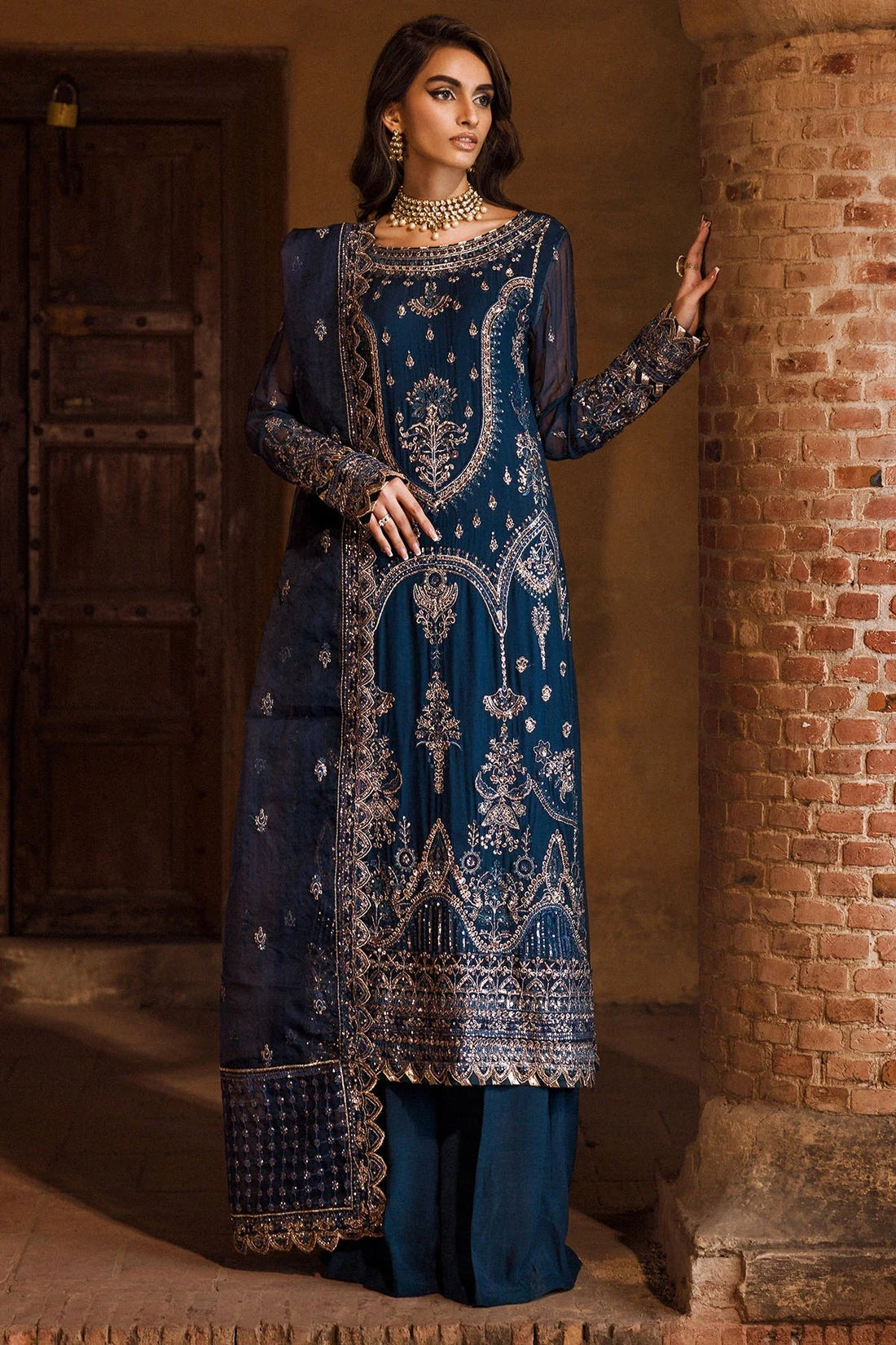 Motifz | Premium Embroidered Formals 24 | 4126 - House Of Hania