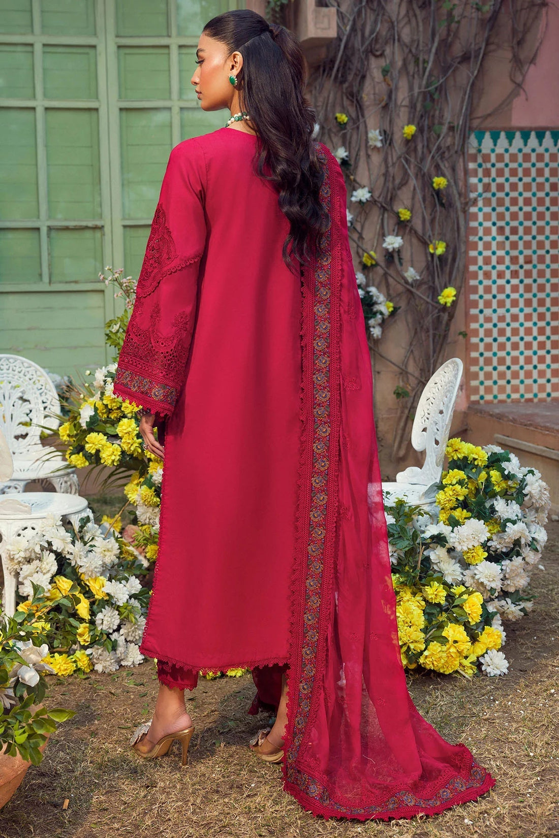 Motifz | Premium Lawn 24 | 4425-ZOHRA-JABEEN - House Of Hania